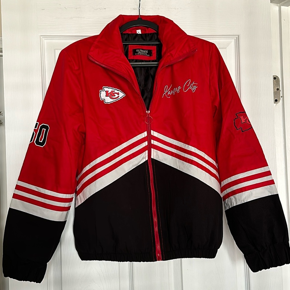 Erin Andrews Taylor Swift Kansas City Chiefs Jacket/Women’s Large